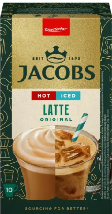 Кофе Jacobs Iced Latte Original (10 х 21.5г)