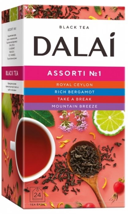 Чай Dalai Ассорти №1 24 пак.