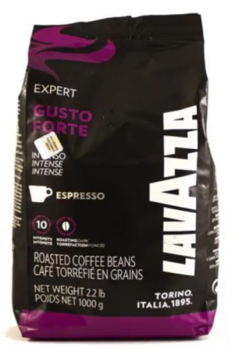 Кофе Lavazza Gusto FORTE, в зернах, 1000 г