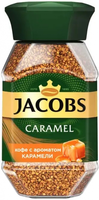 Кофе Jacobs Caramel, растворимый, 95 г