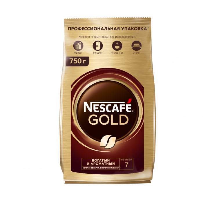 Кофе NESCAFE GOLD, растворимый, 750 г
