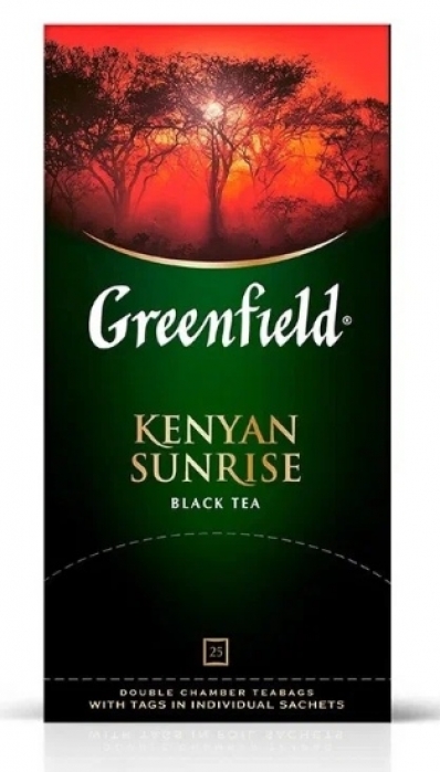 Чай Greenfield Kenyan Sunrise 25х2г (черный)