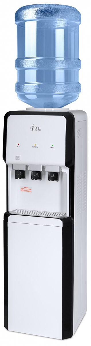 Кулер Ecotronic V33-LCE white-black со шкафчиком - напольные - Доставка ...