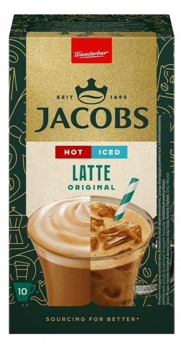 Кофе Jacobs Iced Latte Original (10 х 21.5г)