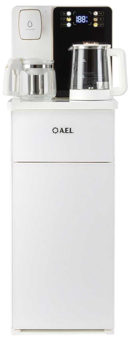 Кулер с чайным столиком Тиабар LD-AEL-23a white