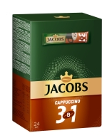 Кофе Jacobs Cappuccino 3 в 1 (24 х 11г)
