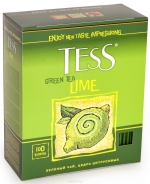 Чай Tess Lime 100х1.5г (зеленый)